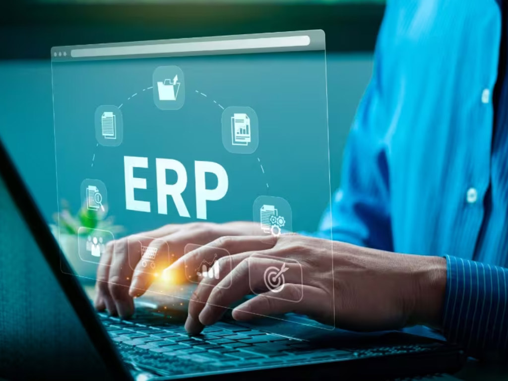 ERP Dashboard Interface